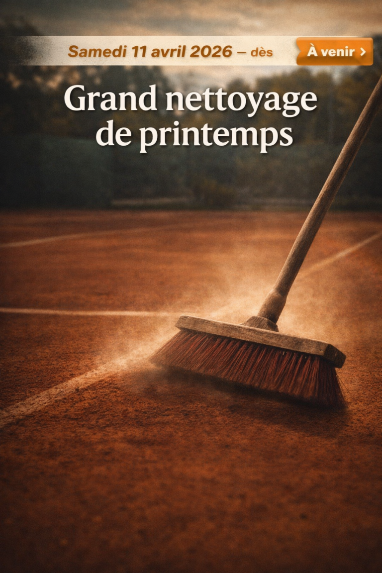 Grand nettoyage de printemps — Samedi 11 avril 2026