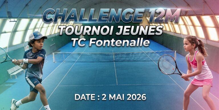 Challenge 12m — Tournoi Jeunes TC Fontenalle